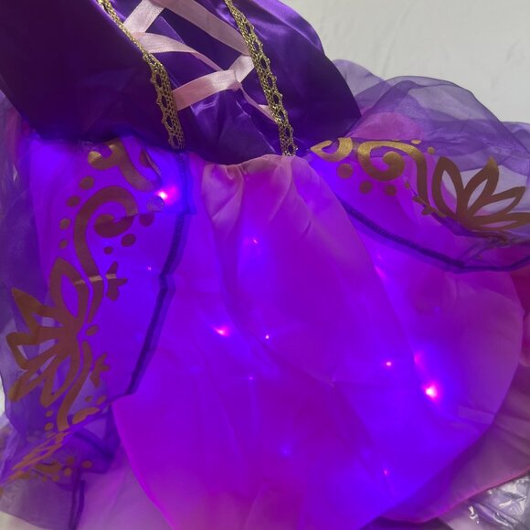 Snow White Princess costume Light up Princess Dress Girls Size 4-6Yrs - Picture 8 of 12